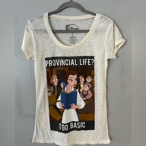 Disney Belle T-shirt Size L